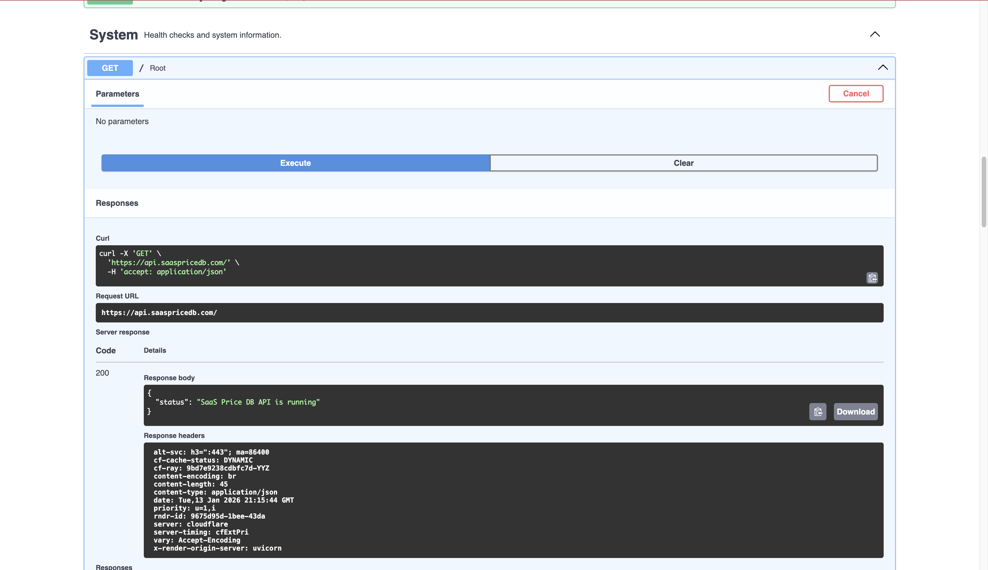 SaaS Price DB - Screenshot 5 showing product features and functionality