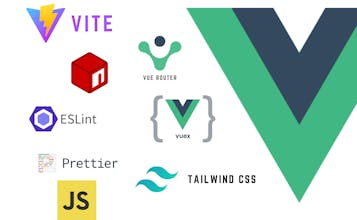 Vite + Vue 2.x + Tailwind + JS/TS gallery image