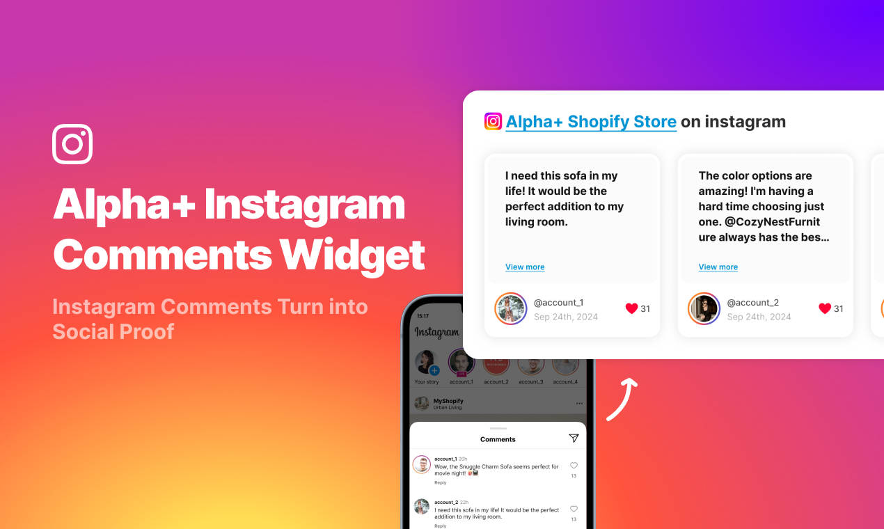 startuptile Instagram Comments Widget-Use your Instagram comments as social proof