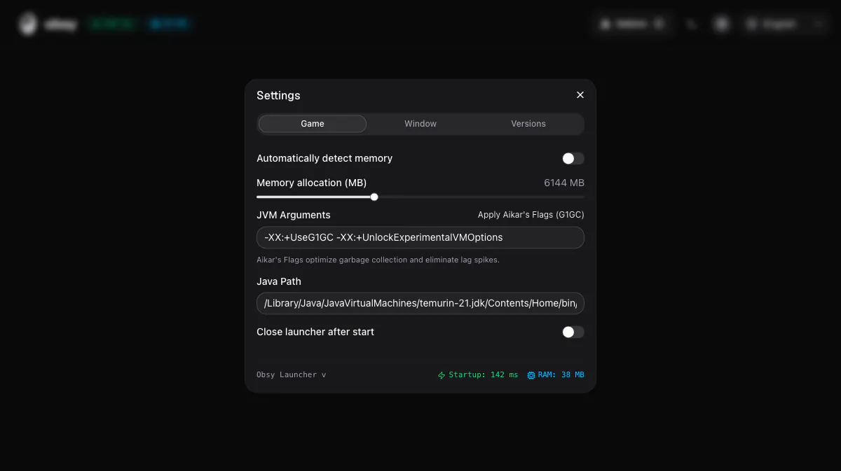 Obsy Launcher gallery image