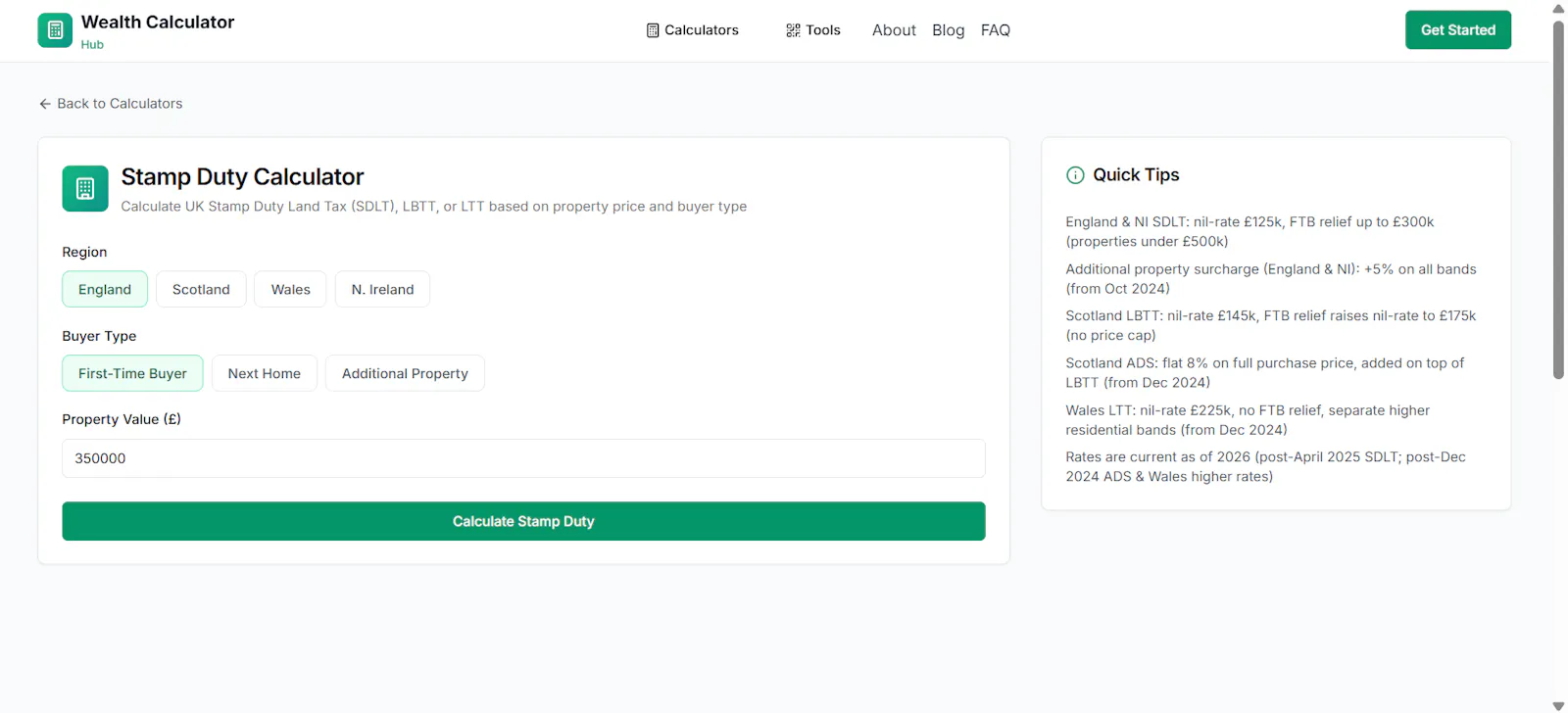 Wealth Calculator Hub screenshot 7