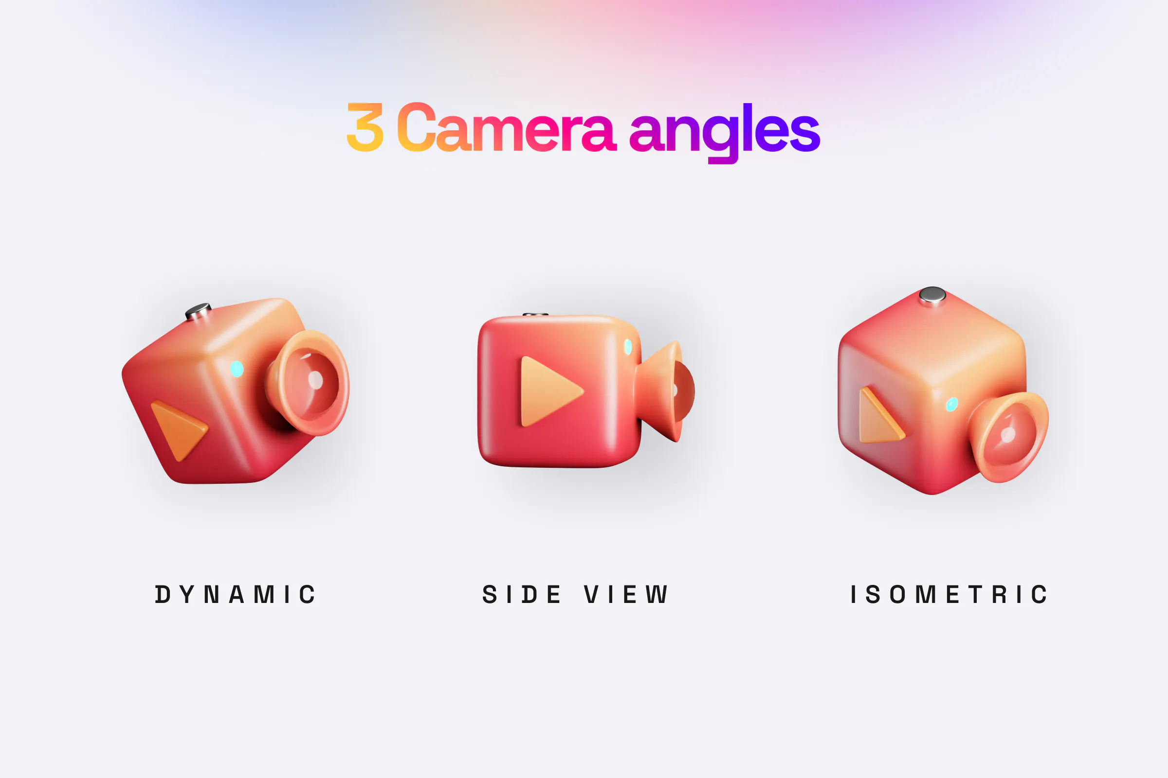 3dicons: Open source 3D icon library with over 1440+ icons | Product Hunt
