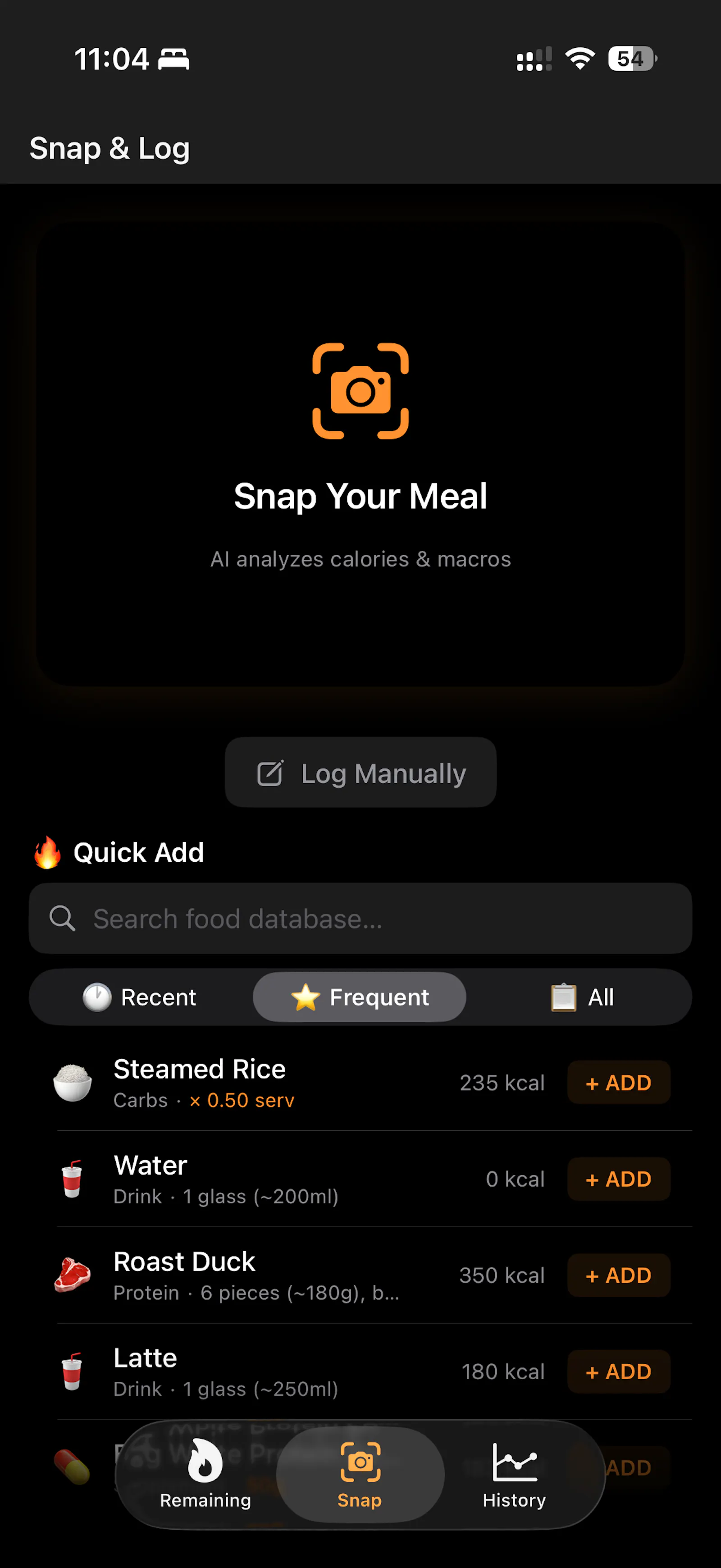 GainCut — AI macros for lifters screenshot 1
