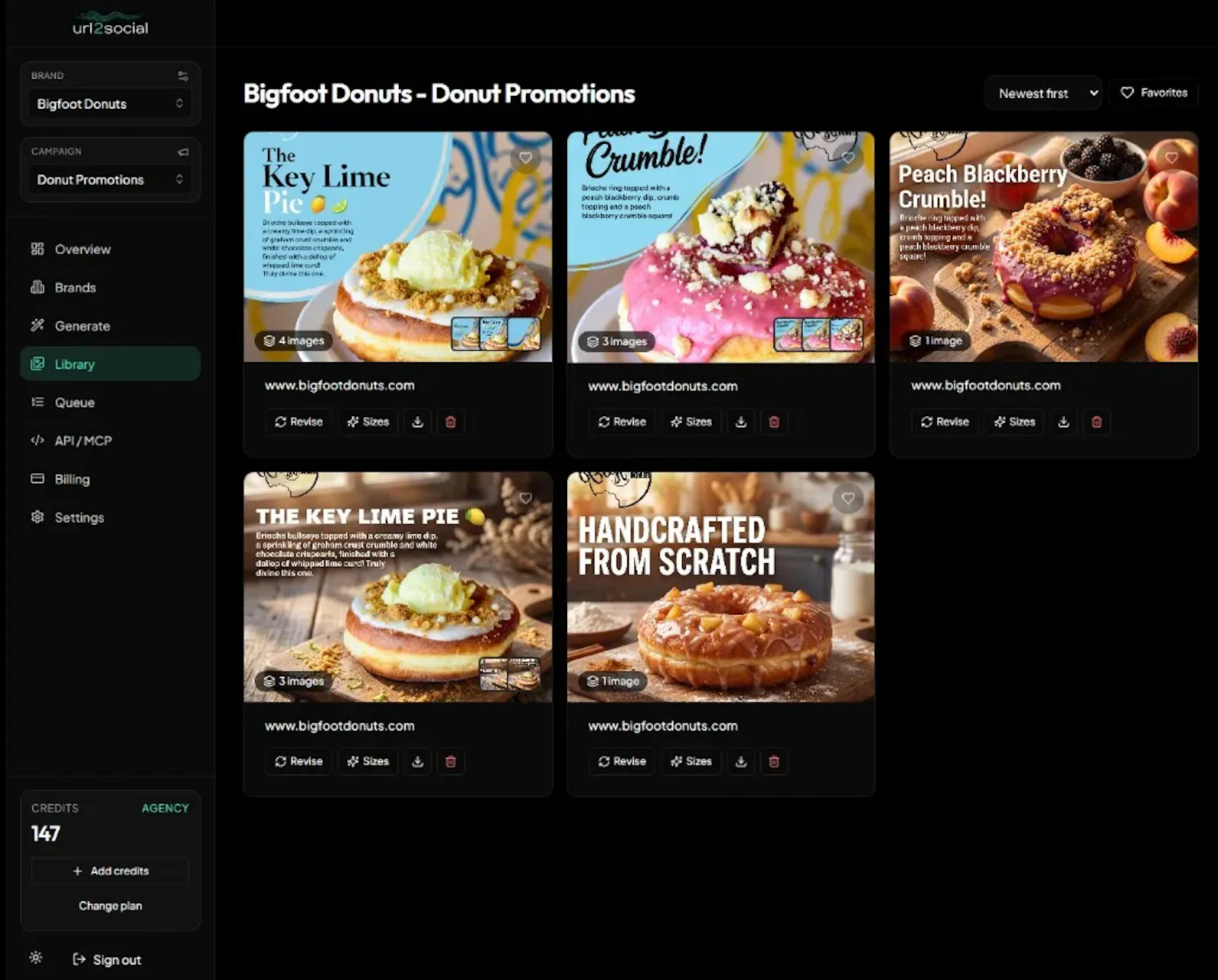 url2social screenshot 1