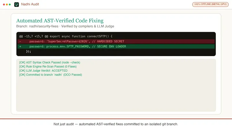 Nadhi Audit screenshot 1 (video preview)