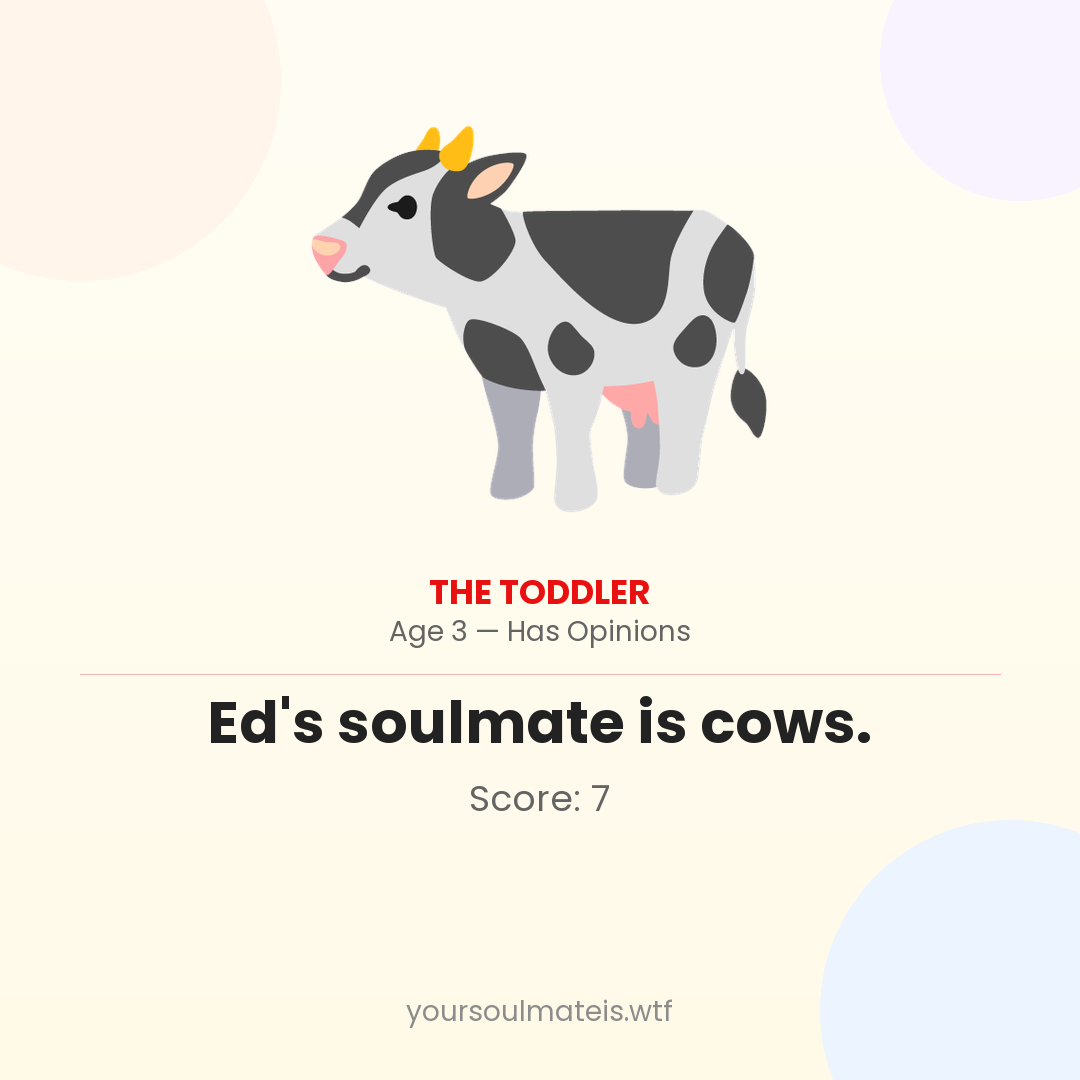 yoursoulmateis.wtf gallery image