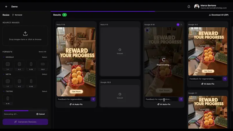 PixFit screenshot 1 (video preview)