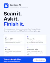 DocScan AI Scanner, OCR and PDF gallery image