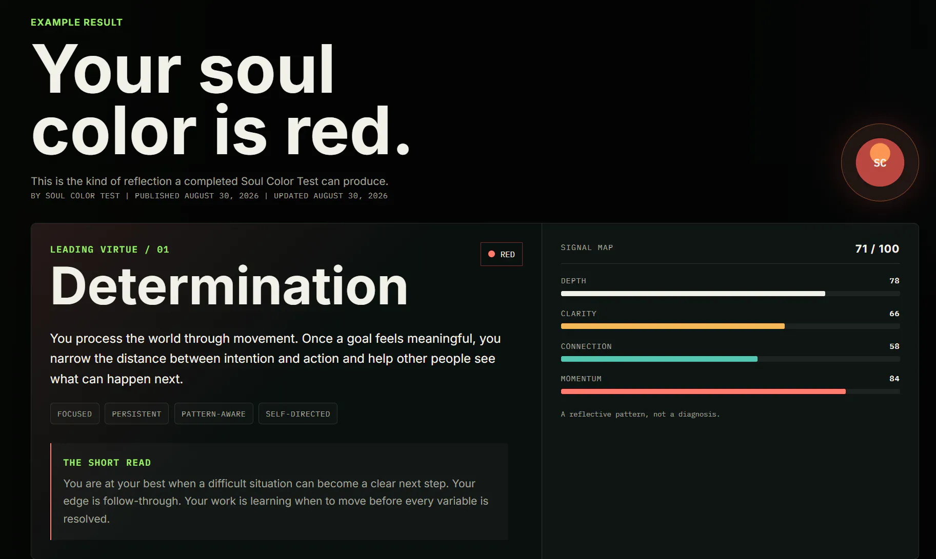 Soul Color Test gallery image