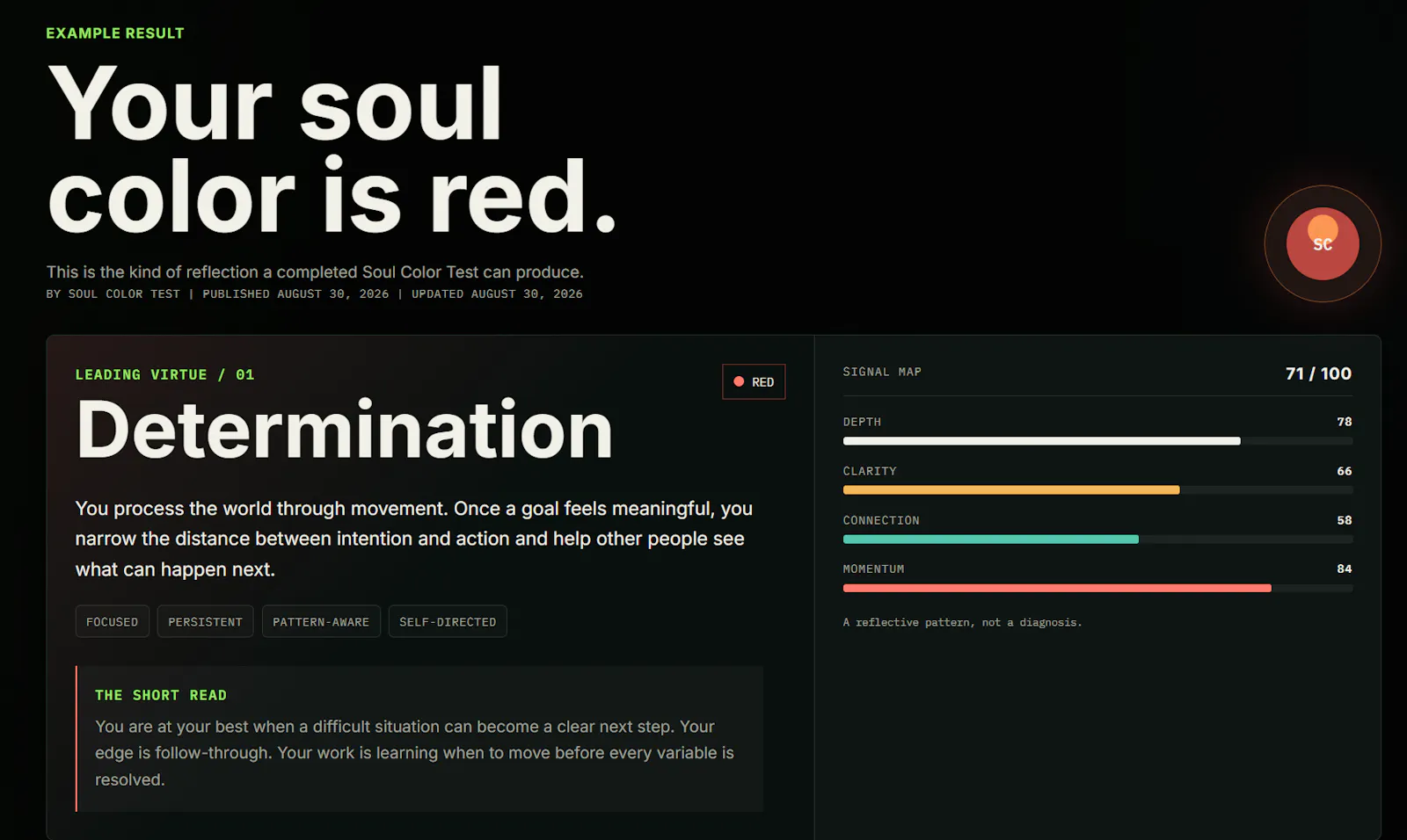 Soul Color Test screenshot 3