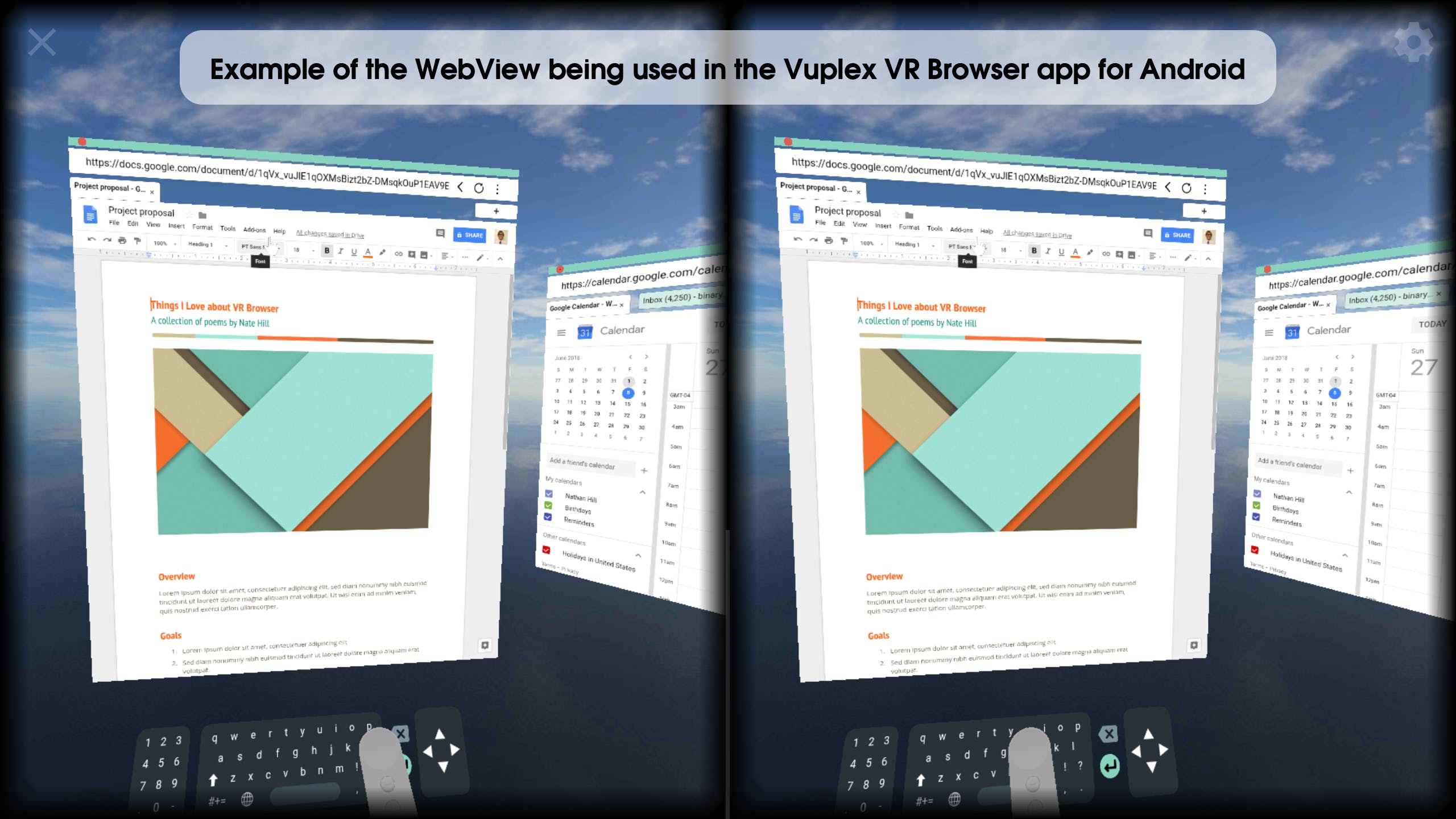 Unity 3D WebView for Android and iOS media 3