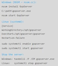 GopServer gallery image
