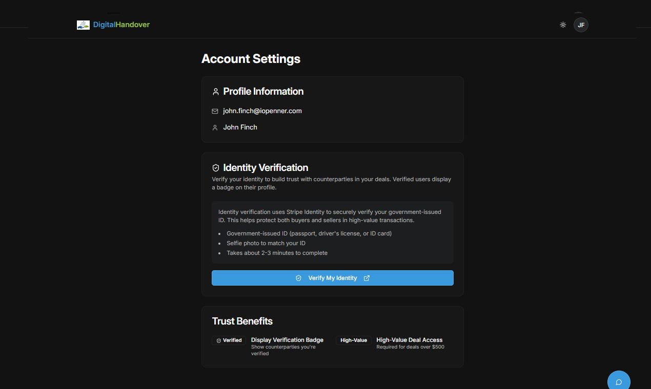 DigitalHandover gallery image