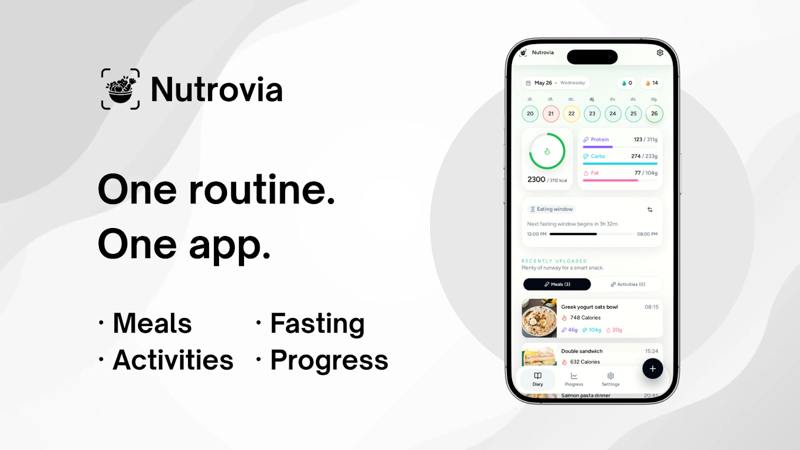 Nutrovia screenshot 2