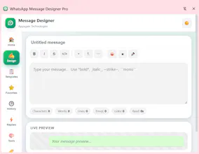 WhatsApp Message Designer Pro gallery image