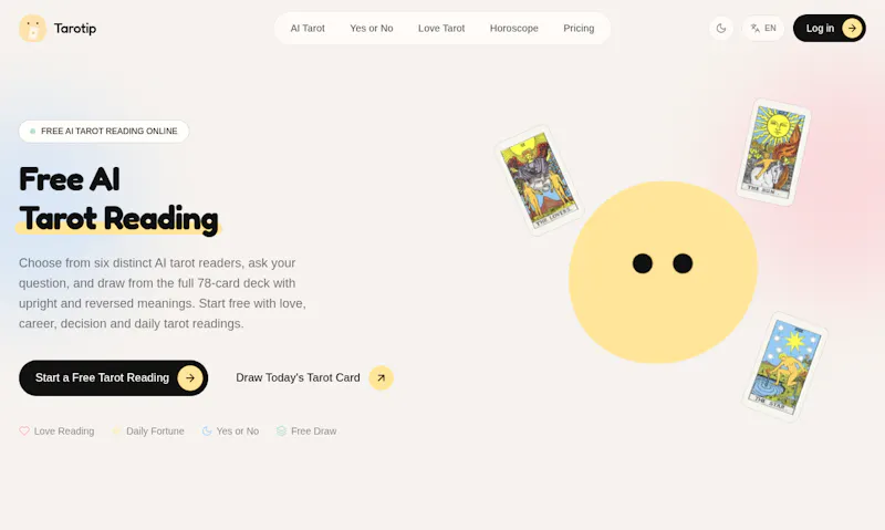 Tarotip screenshot 1