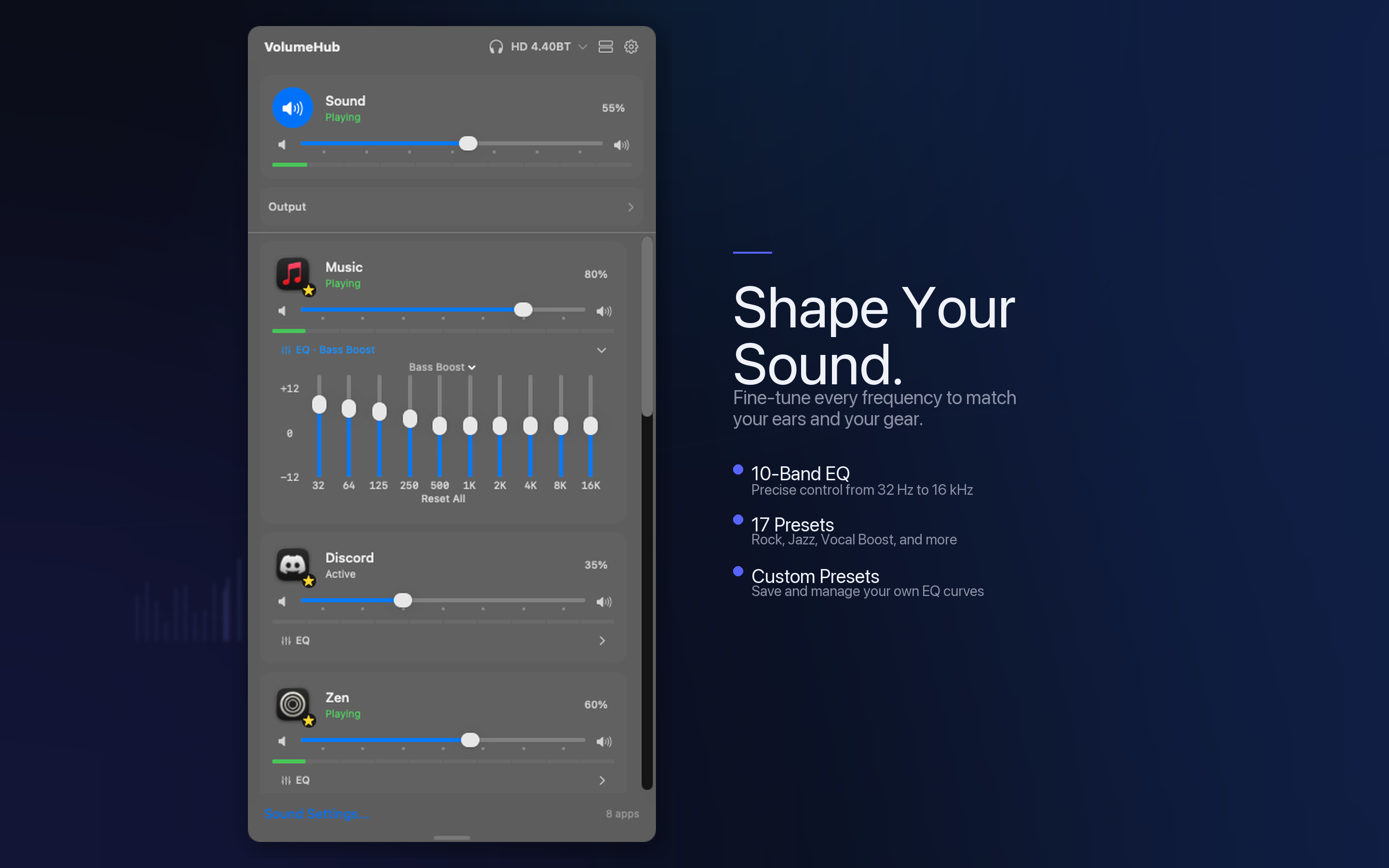 VolumeHub - Screenshot 2 showing product features and functionality