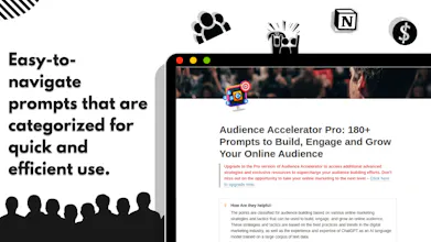 Audience Accelerator: GPT-4 Prompts gallery image