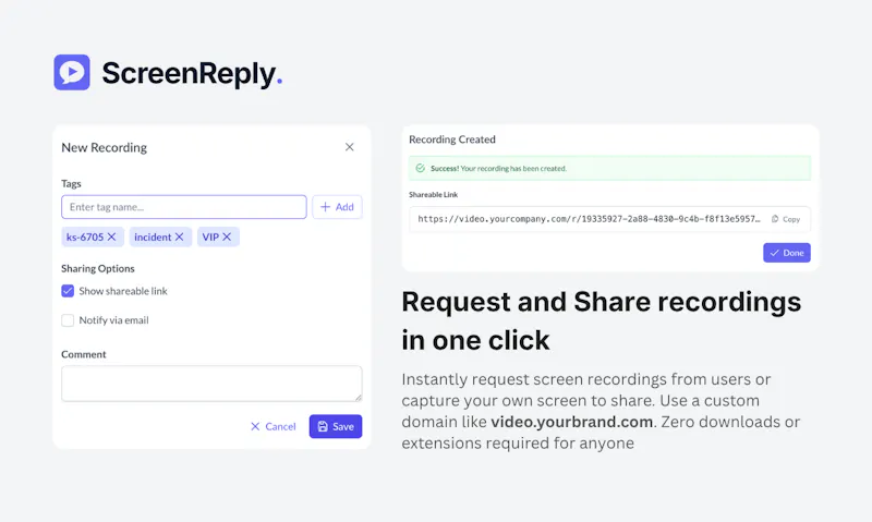 ScreenReply screenshot 2