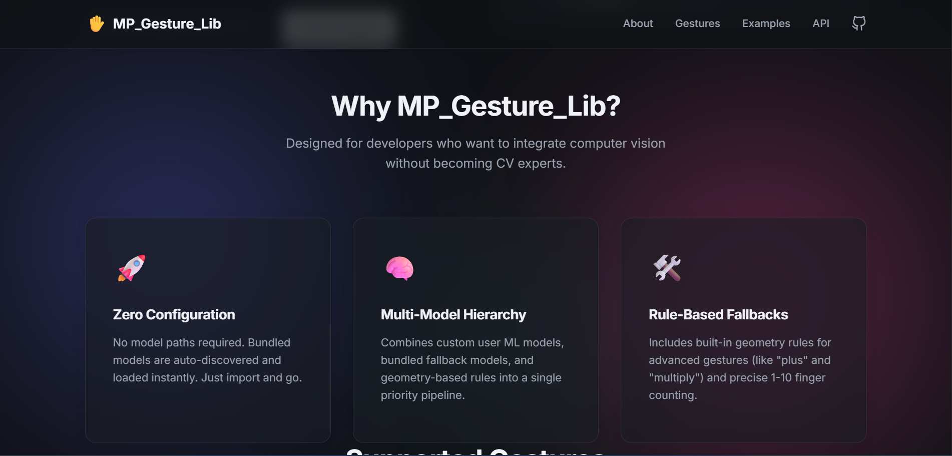 MP Gesture Lib gallery image