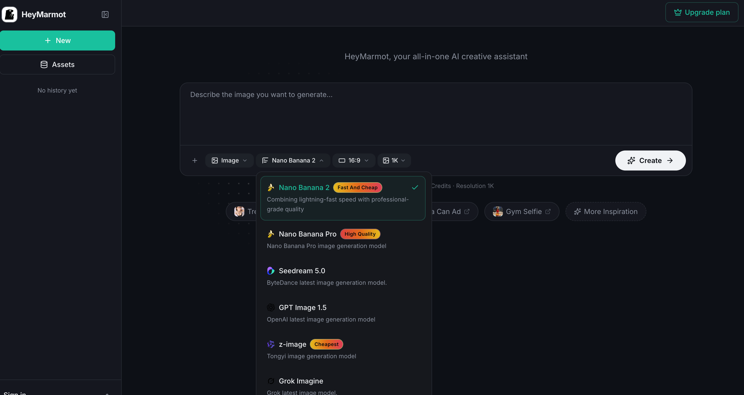 Heymarmot AI - Screenshot 3 showing product features and functionality