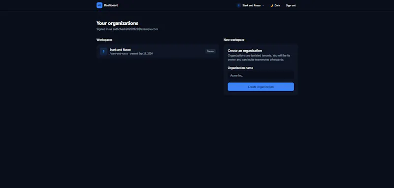  Supabase Multi-Tenant SaaS Next.js  screenshot 4