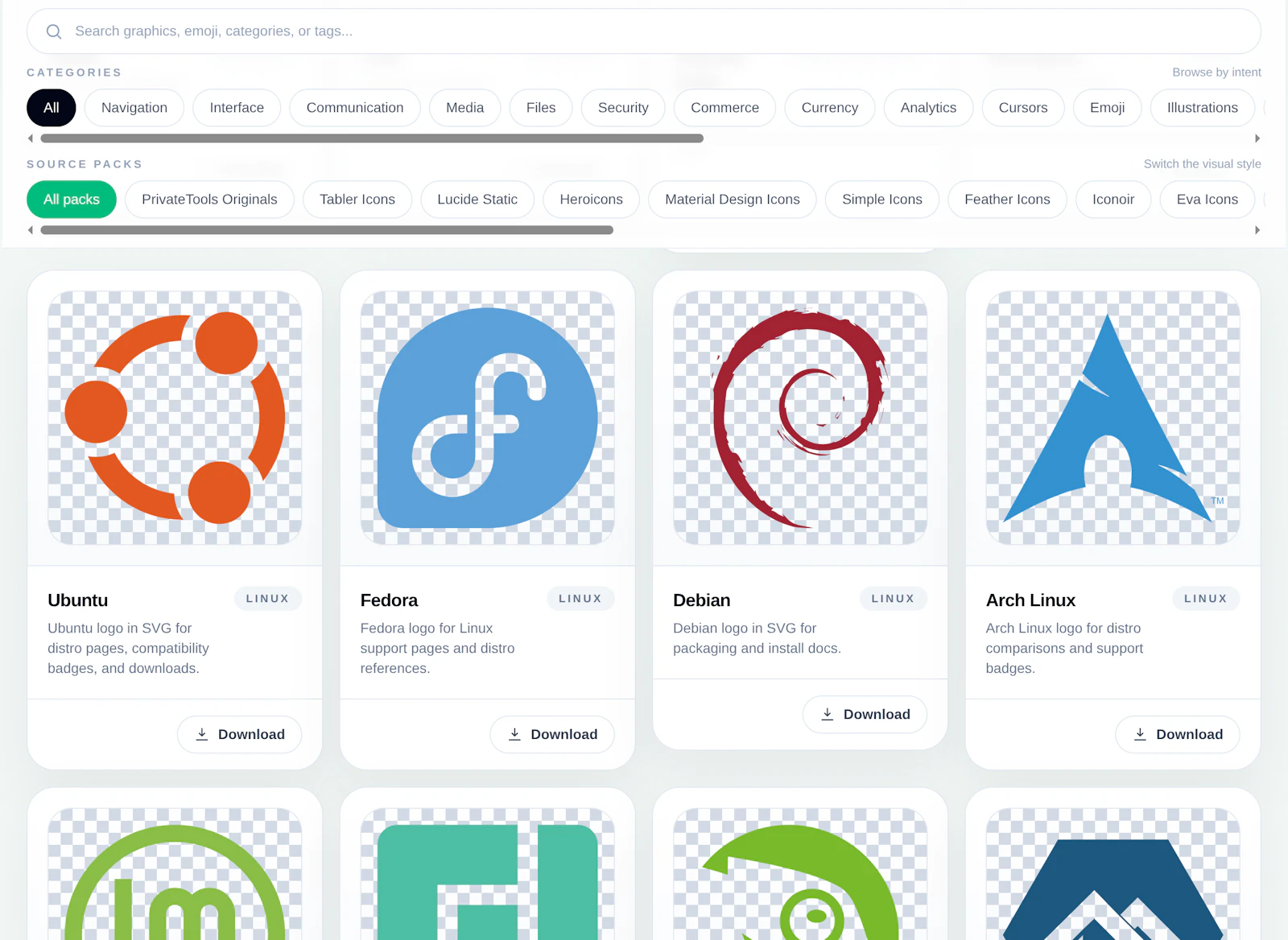 SVG Library screenshot 1