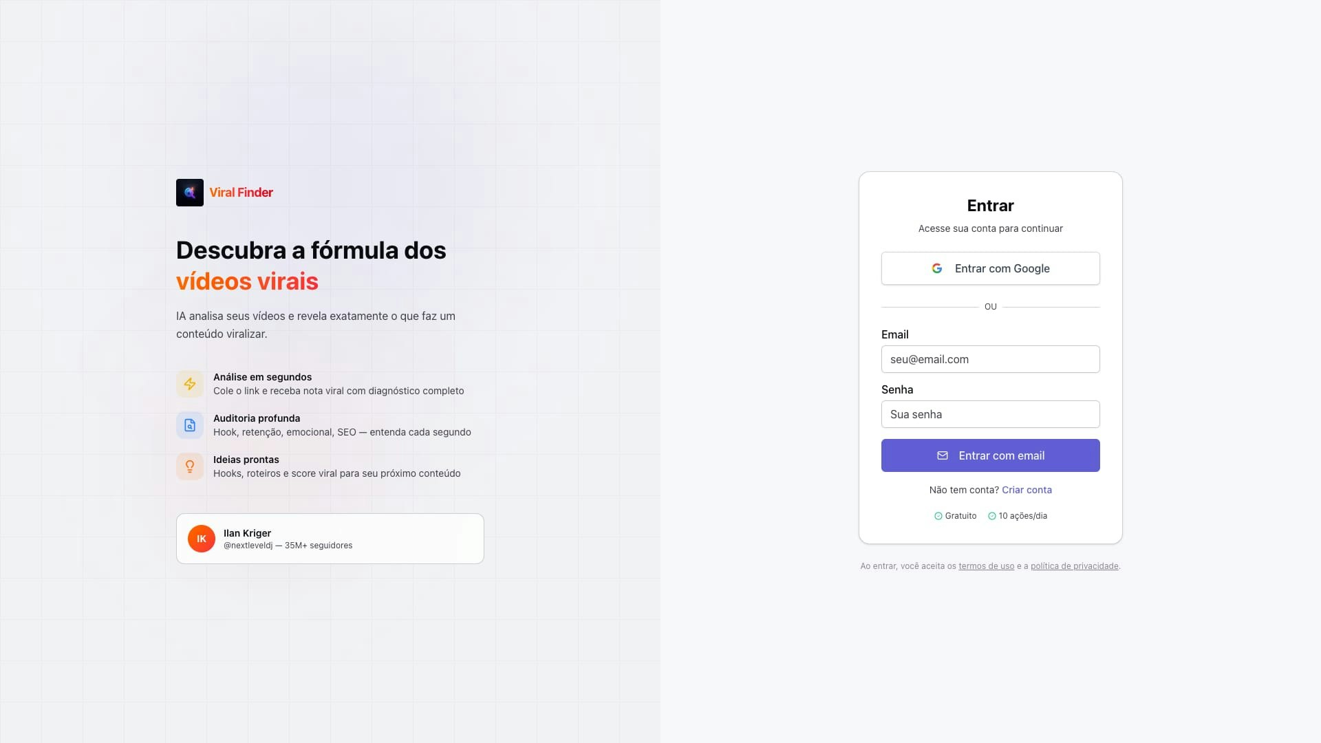 Viral Finder - Screenshot 4 showing product features and functionality