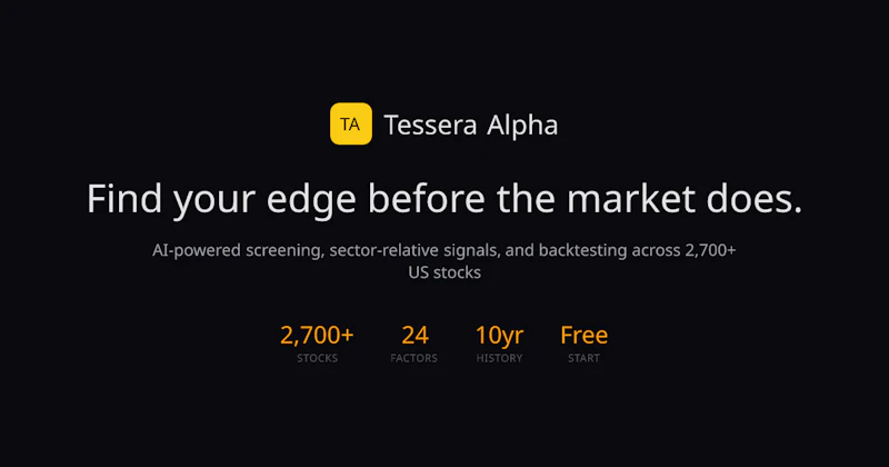 Tessera Alpha screenshot 1