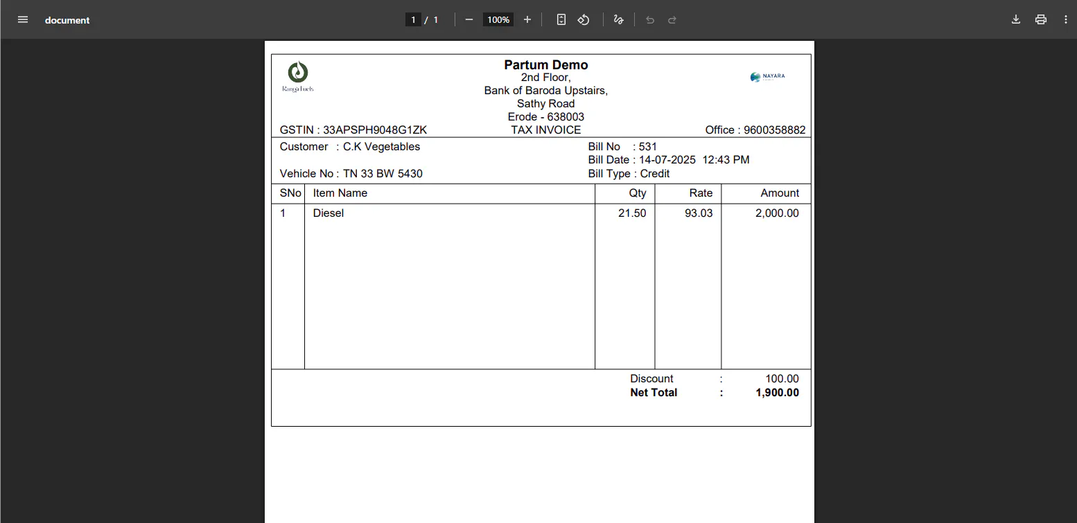 Petrol Bunk Management Software gallery image