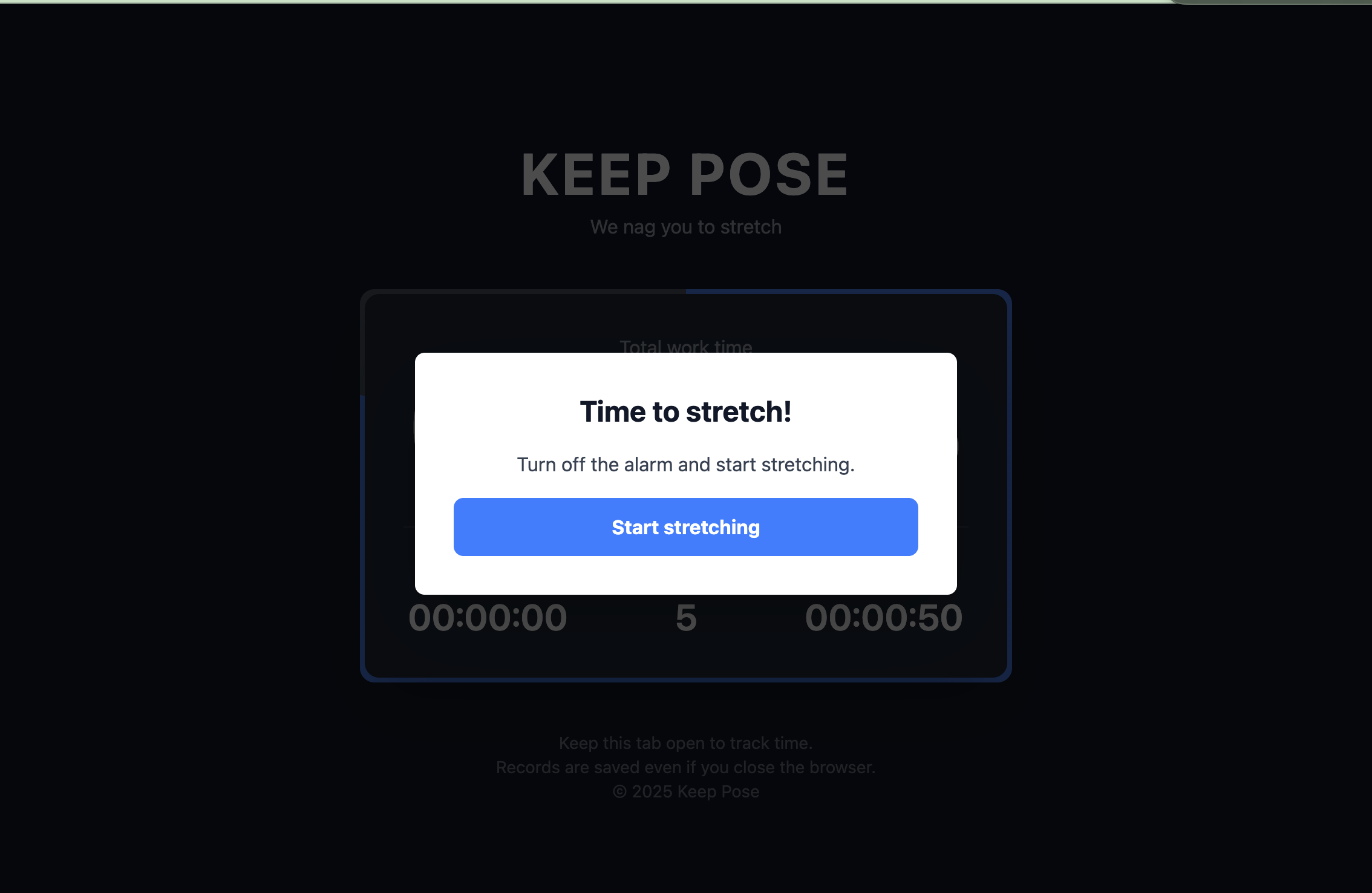 KeepPose - A stretching alarm more powerful than a mother's nagging media 2