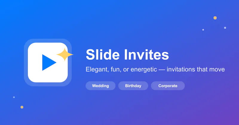 Slide Invites screenshot 1