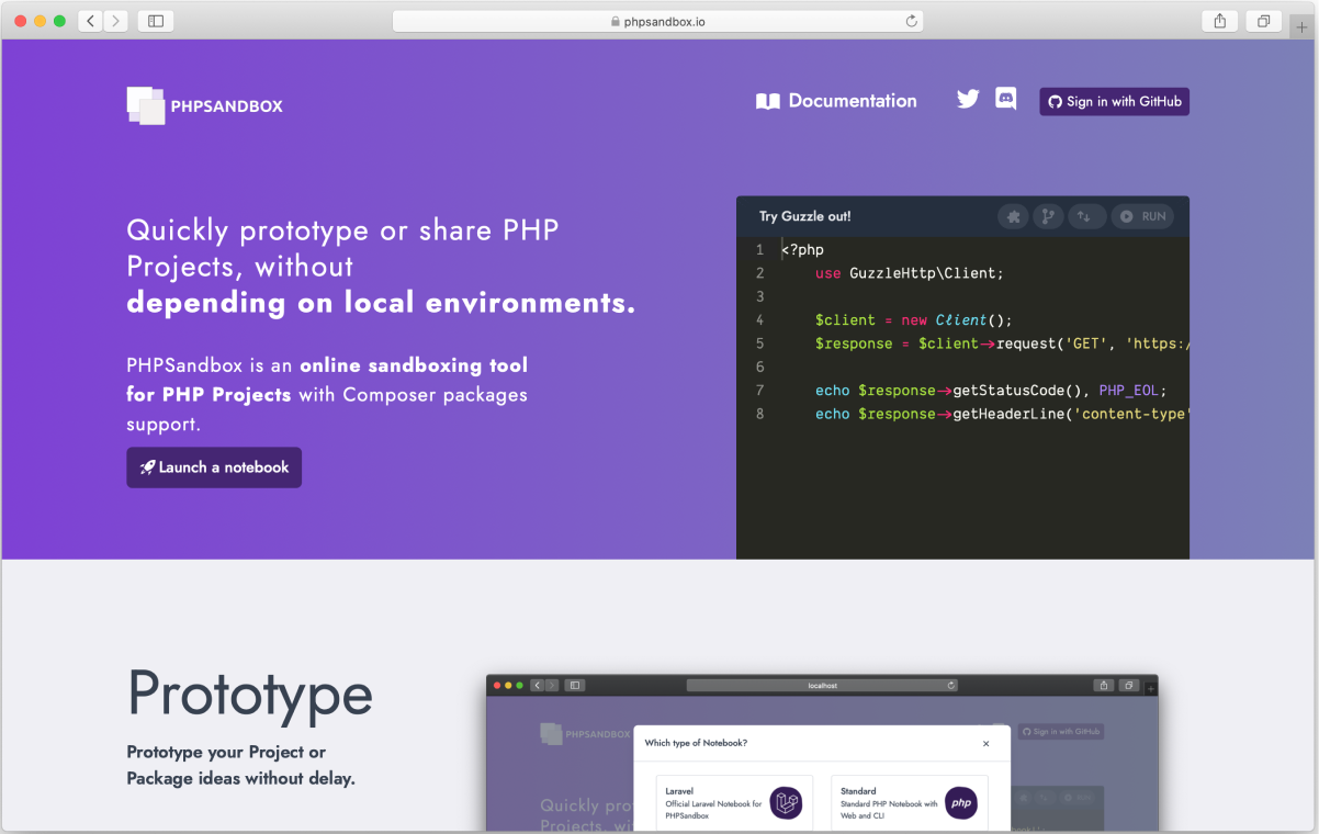 PHPSandbox gallery image