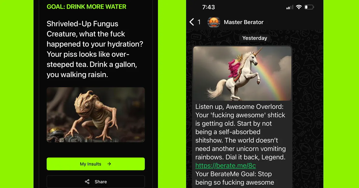 Berate Me gallery image