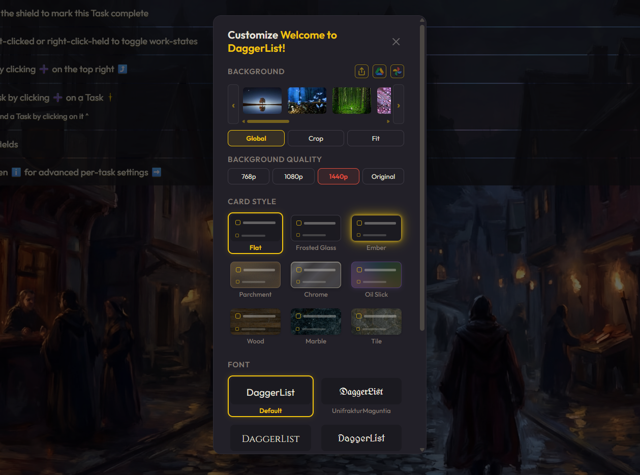 DaggerList gallery image