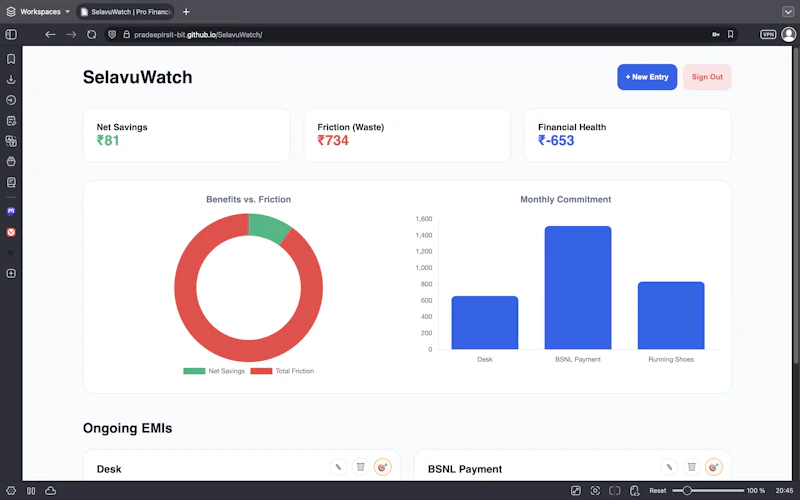 SelavuWatch screenshot 1