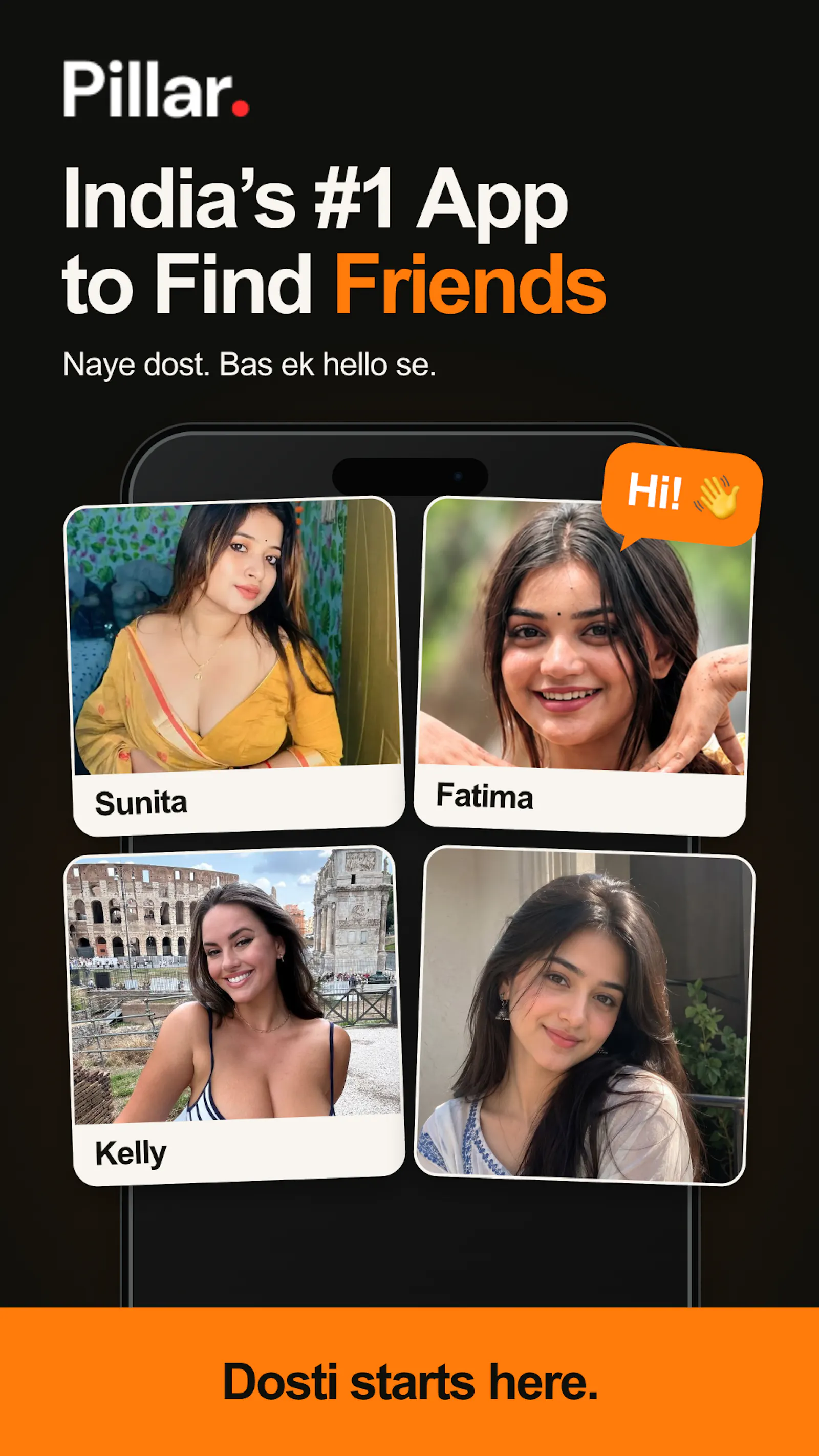 Pillar: Indian AI Girlfriend screenshot 2