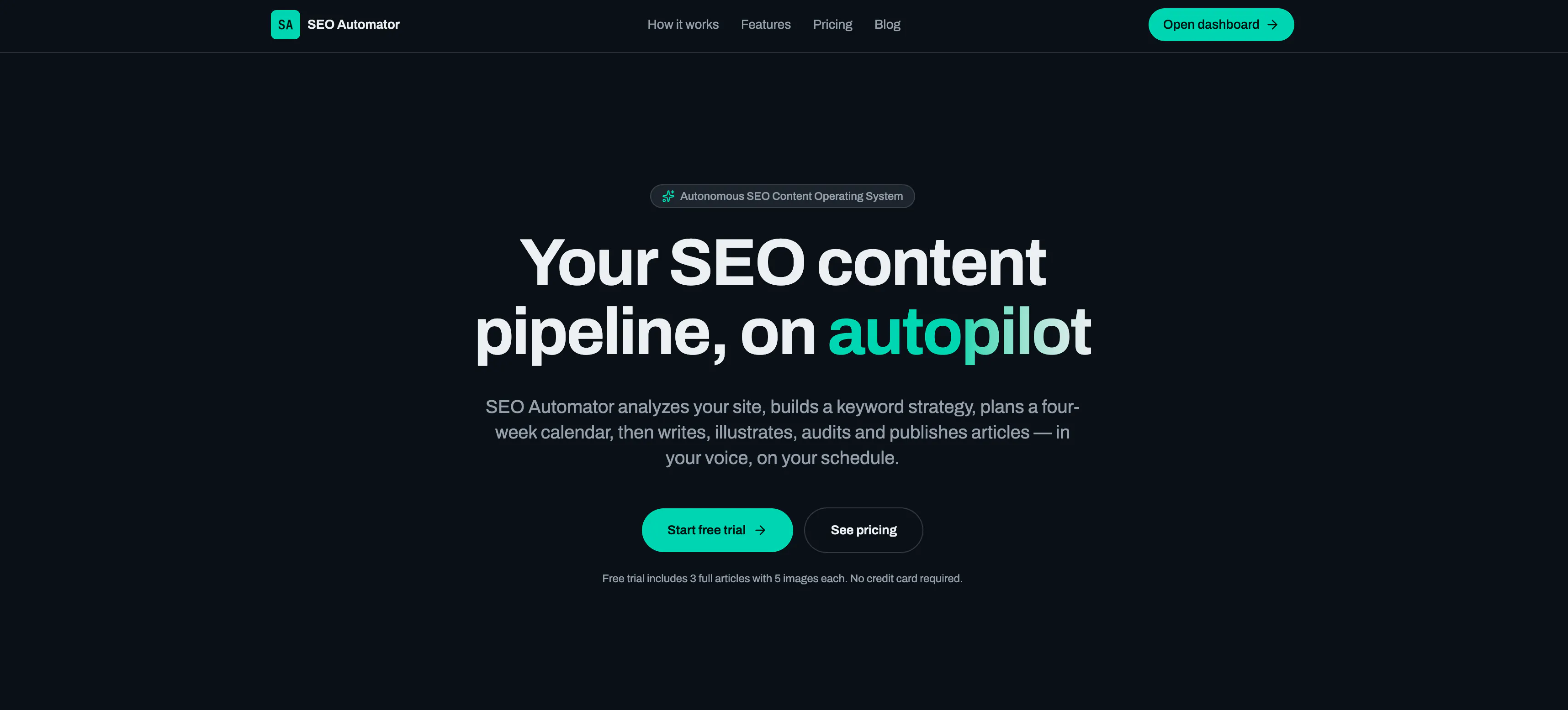 SEO Automator — Autonomous SEO gallery image
