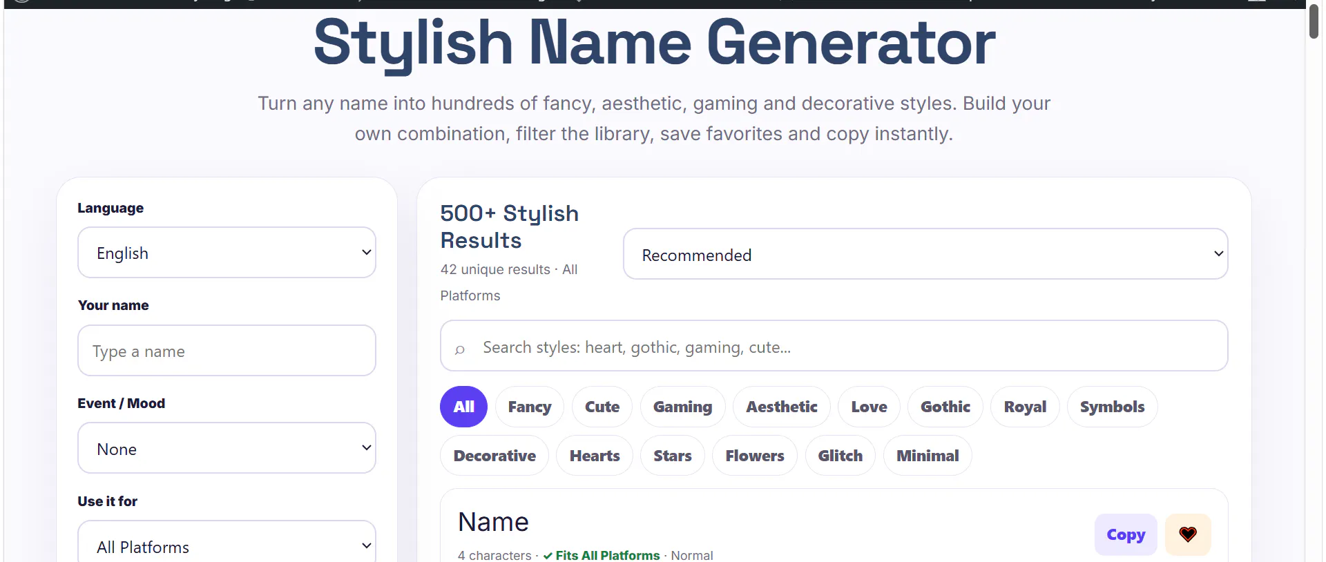 Name Ideas for Everything gallery image