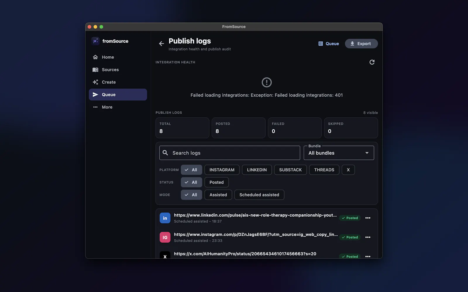 FromSource screenshot 5