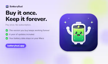 BatteryBud for Mac gallery image