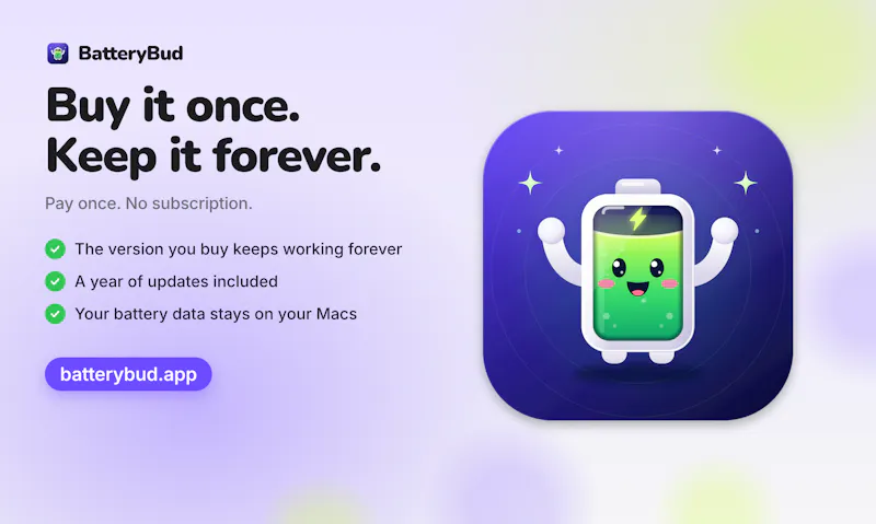 BatteryBud for Mac screenshot 9