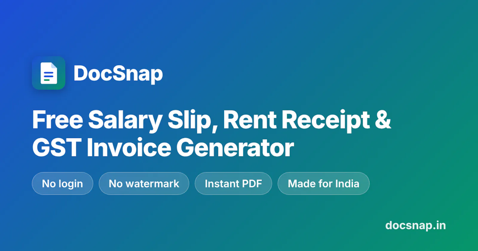 DocSnap screenshot 1