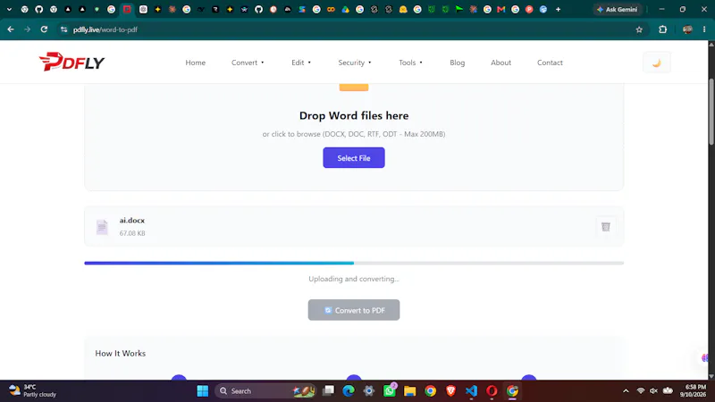 PDFLY screenshot 2