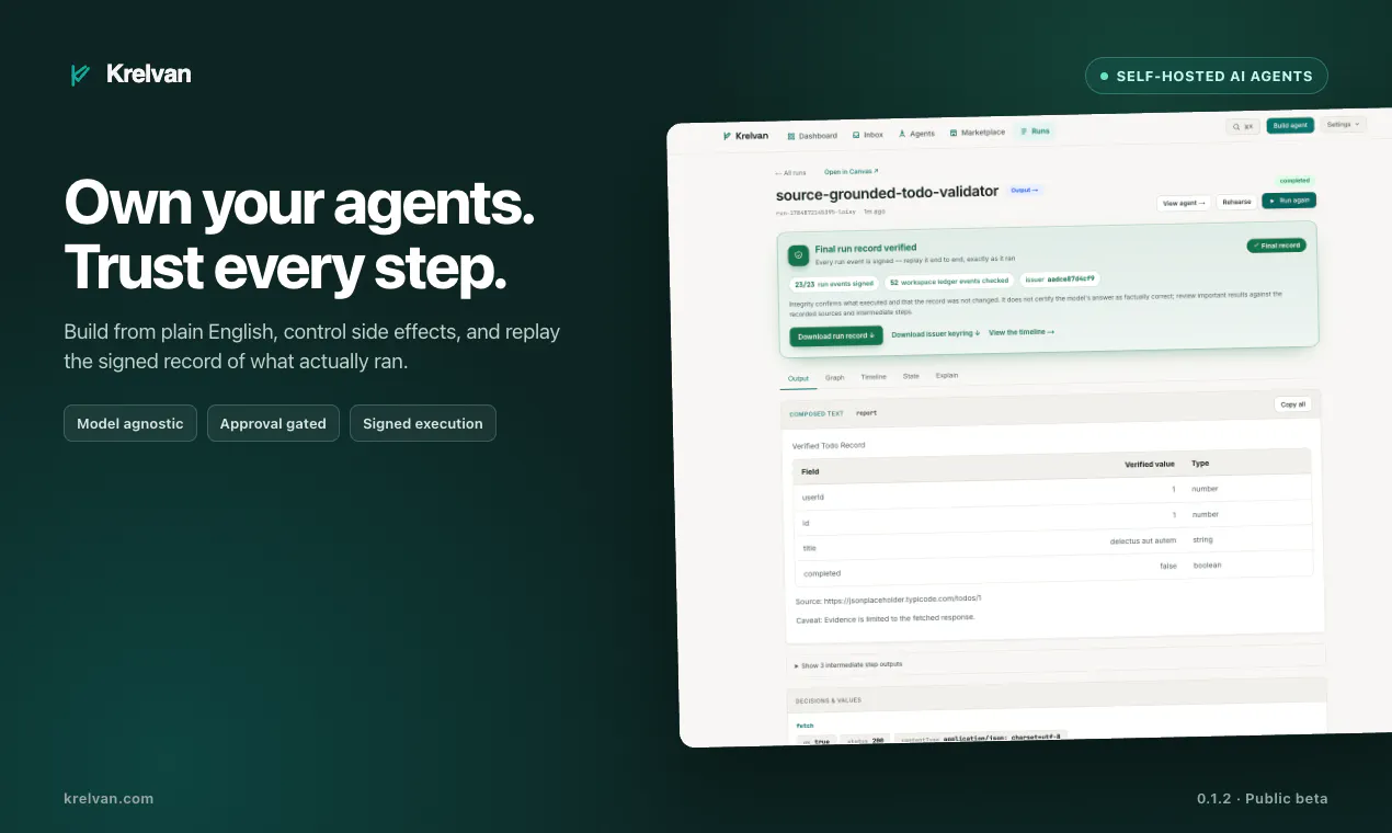 Krelvan - own your agents gallery image