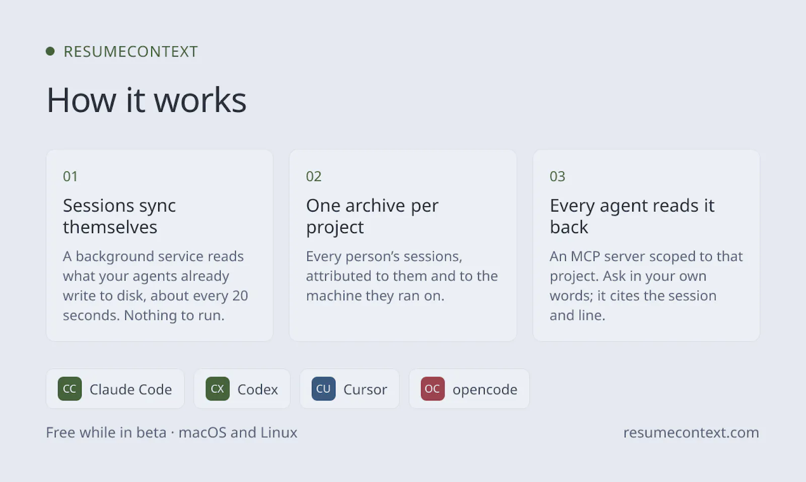 ResumeContext screenshot 6