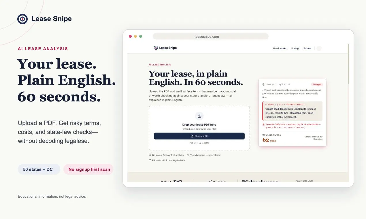 Lease Snipe 截图