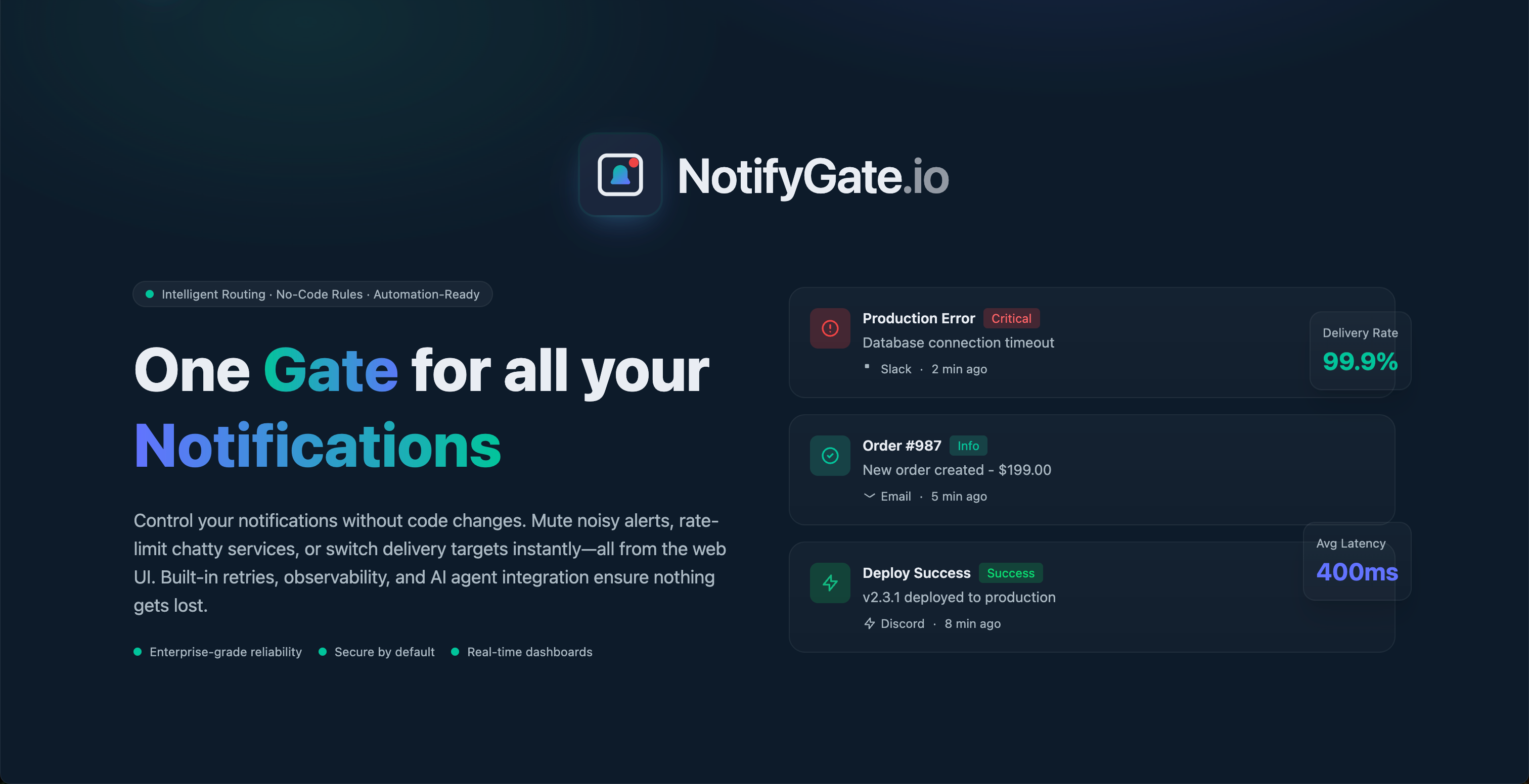 NotifyGate gallery image