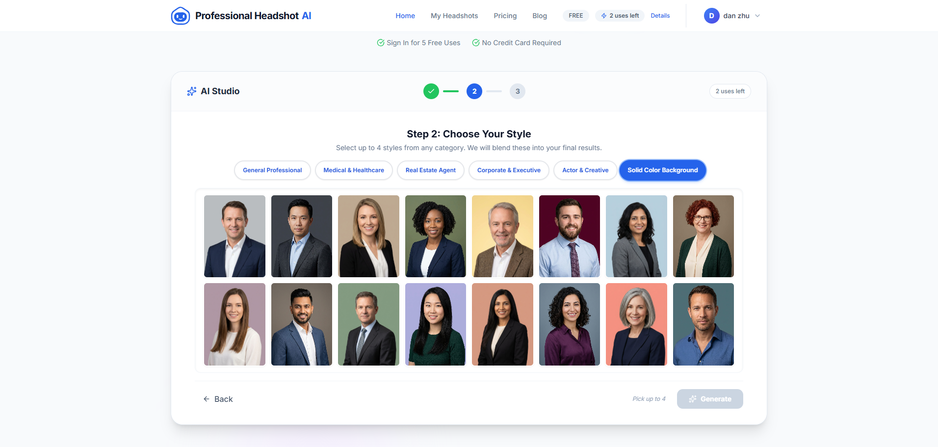 Professional Headshot AI gallery image