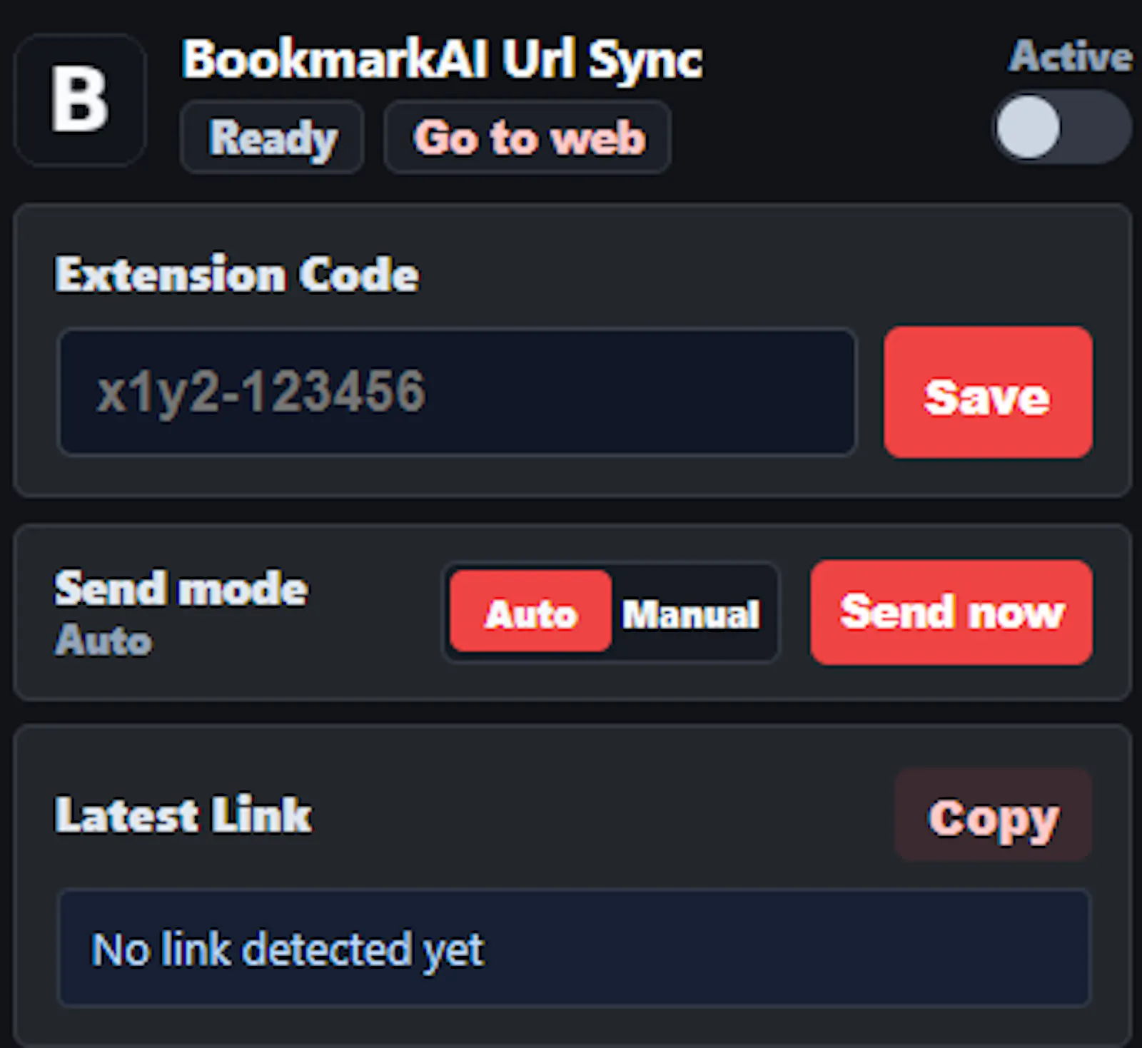 Bookmarkai screenshot 2